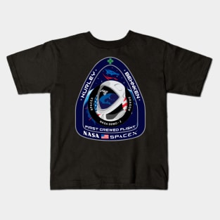 Crew Dragon Spacecraft Kids T-Shirt